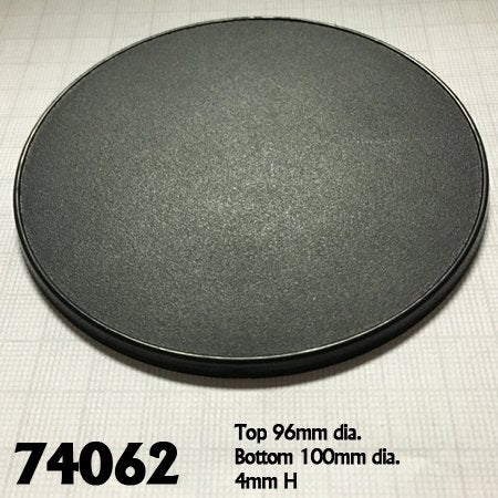 Reaper Mini Rm74062 100mm Round Gaming Base Single