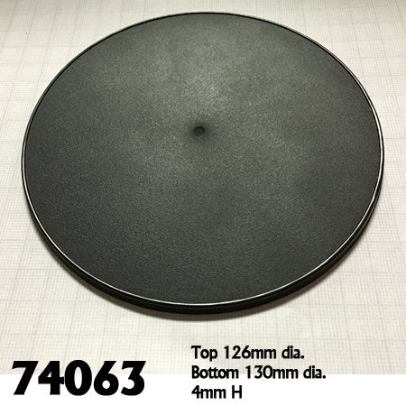 Reaper Mini Rm74063 130mm Round Gaming Base Single