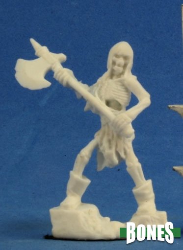 Reaper Mini Rm77241 Skeleton Guard Axeman (3)