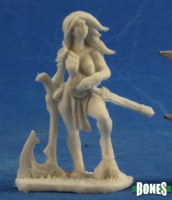 Reaper Mini Rm77374 Female Barbarian