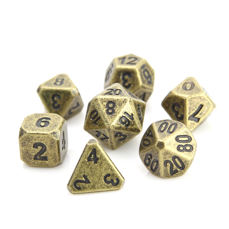 Die Hard Dice Forge Dice Set Ancient Gold