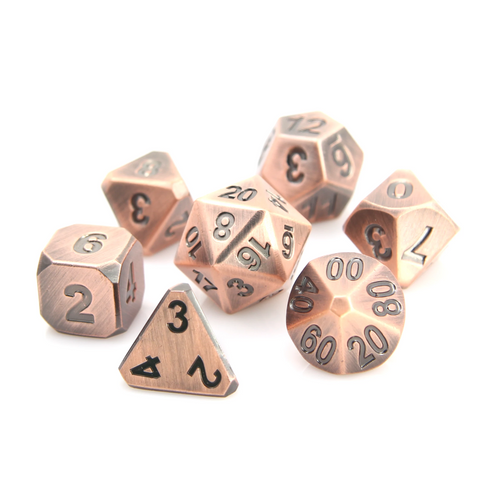 Die Hard Dice Forge Dice Set Battleworn Copper