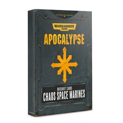 Clearance GW Apocalypse Data Sheets Chaos Space Marines