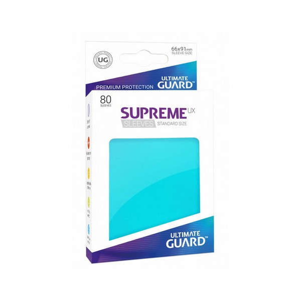Ultimate Guard Sleeves: Supreme UX Aquamarine (80)