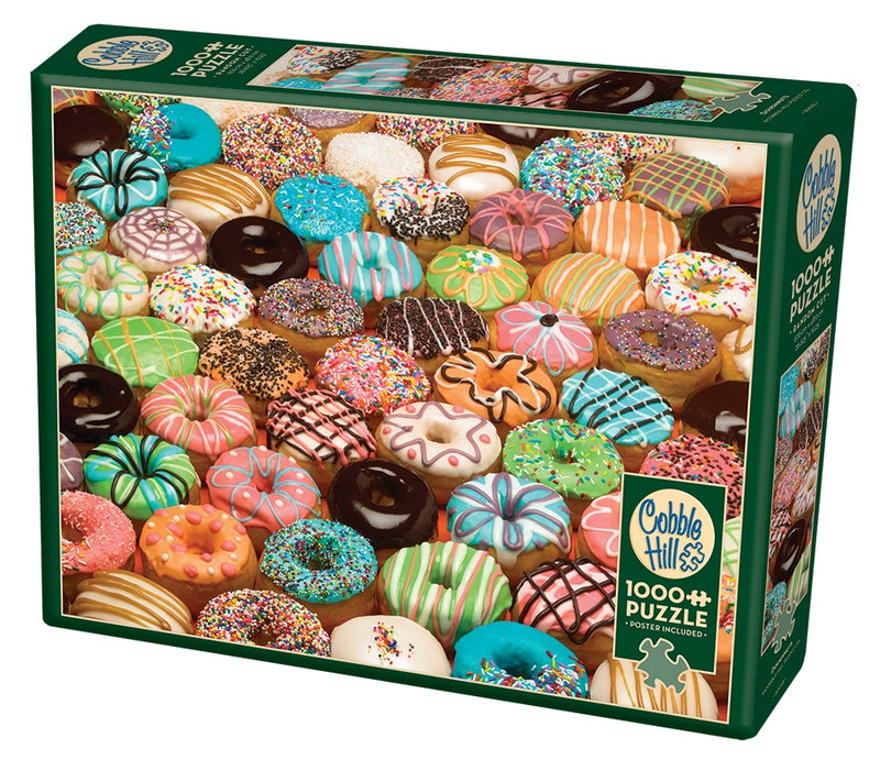 Cobble Hill Puzzle 1000 Piece Doughnuts