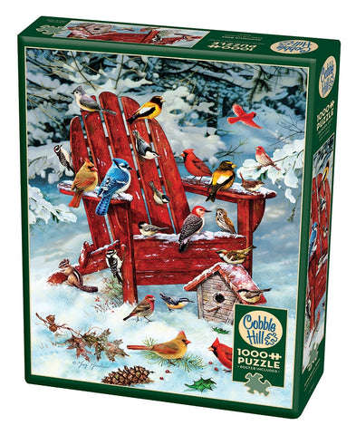 Cobble Hill Puzzle 1000 Piece Adirondack Birds