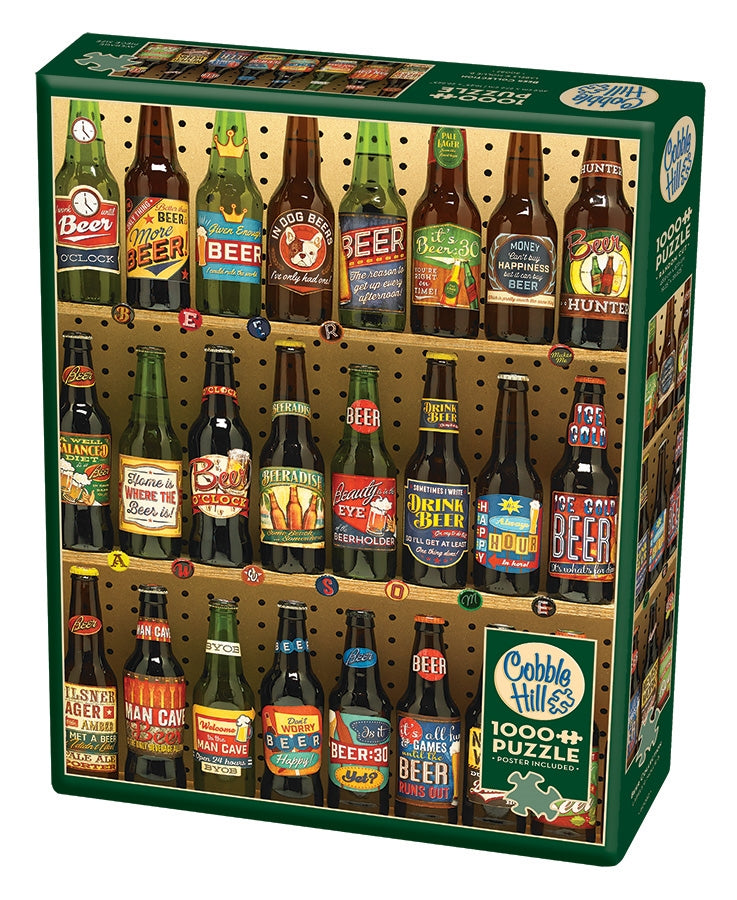 Cobble Hill Puzzle 1000 Piece Beer Collection