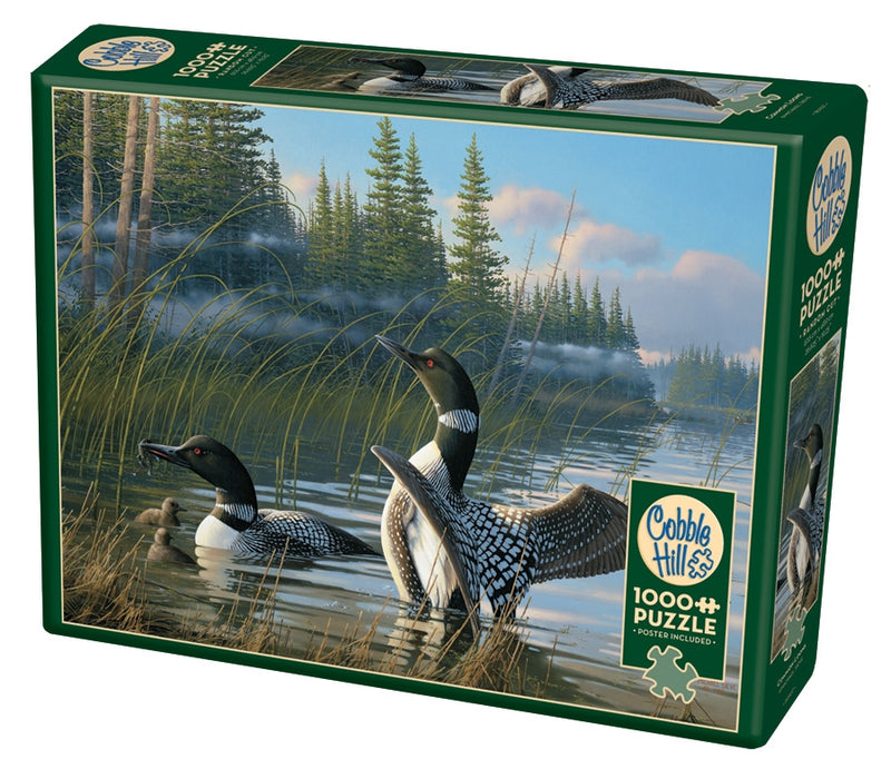 Cobble Hill Puzzle 1000 Piece Common Loons