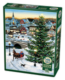 Cobble Hill Puzzle 1000 Piece Village Tree