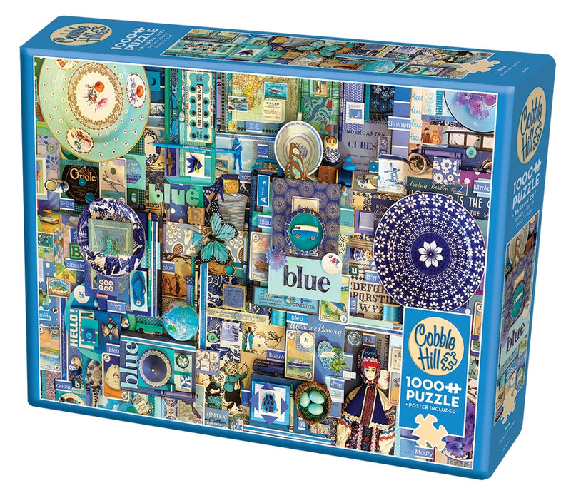 Cobble Hill Puzzle 1000 Piece Blue