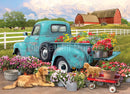 Cobble Hill Puzzle 1000 Piece Flower Truck
