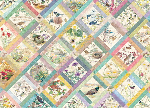 Cobble Hill Puzzle 1000 Piece Country Diary Quilt