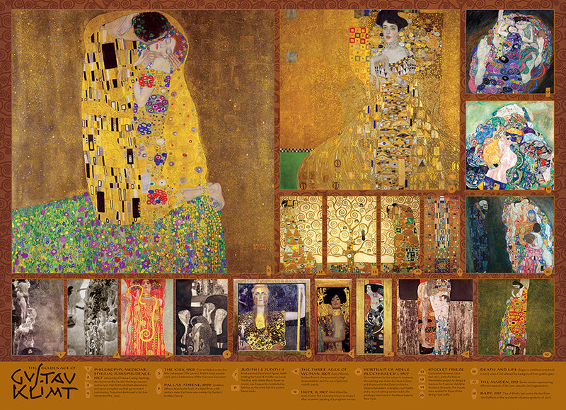 Cobble Hill Puzzle 1000 Piece The Golden Age of Klimt