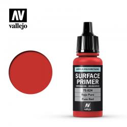 Vallejo Surface Primer 17ml Pure Red