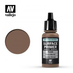 Vallejo Surface Primer 17ml Leather Brown
