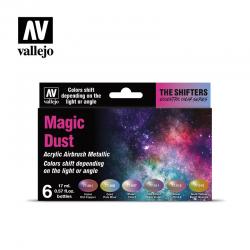 Vallejo Paint Set Colorshift Magic Dust (6)