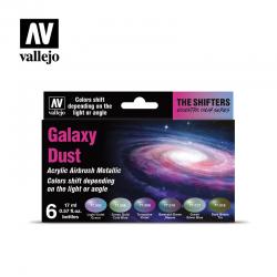 Vallejo Paint Set Colorshift Galaxy Dust (6)