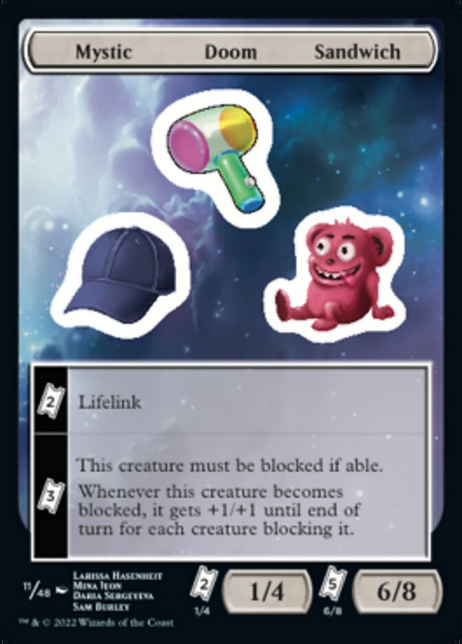 Mystic Doom Sandwich [Unfinity Stickers]