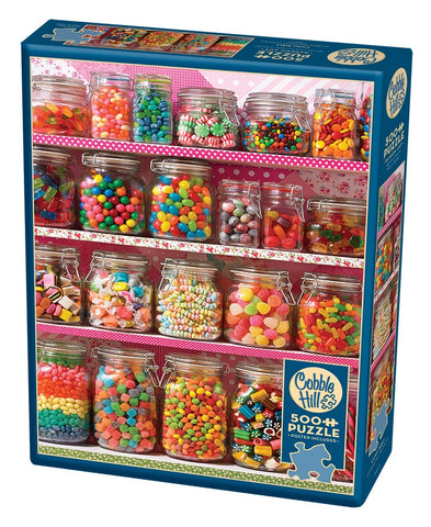 Cobble Hill Puzzle 500 Piece Candy Shelf