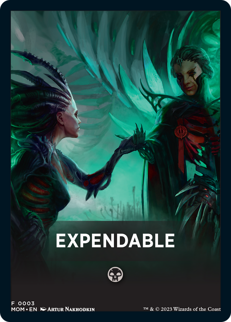 Expendable Theme Card [March of the Machine Tokens]