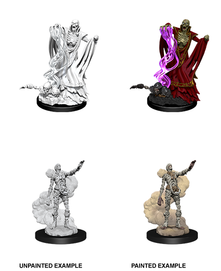 Wizkids Minis D&D 90020 Lich And Mummy Lord