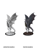 Wizkids Minis D&D 90036 Young Silver Dragon