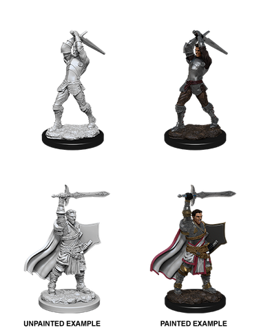 Wizkids Minis D&D 90060 Male Human Paladin