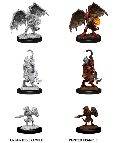 Wizkids Minis D&D 90064 Kobold Inventor, Dragonshield and Sorcerer