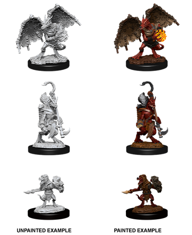 Wizkids Minis D&D 90064 Kobold Inventor, Dragonshield and Sorcerer