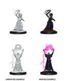 Wizkids Minis D&D 90071 Drow Mage and Drow Priestess