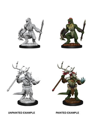 Wizkids Minis D&D 90074 Lizardfolk And Shaman