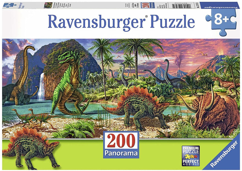 Ravensburger Puzzle 200 Pcs In The Land Of The Dinosaurs