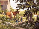Cobble Hill Puzzle 500 Piece Summer Horses