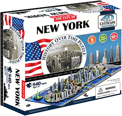 Puzzle Cityscape 4d 900 Piece New York