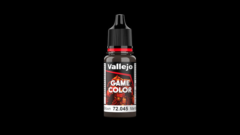Vallejo Game Color New Gen 18ml Charred Brown