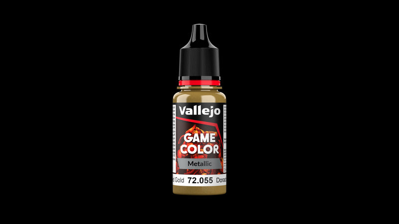 Vallejo Game Color Metallic New Gen 18ml Polished Gold