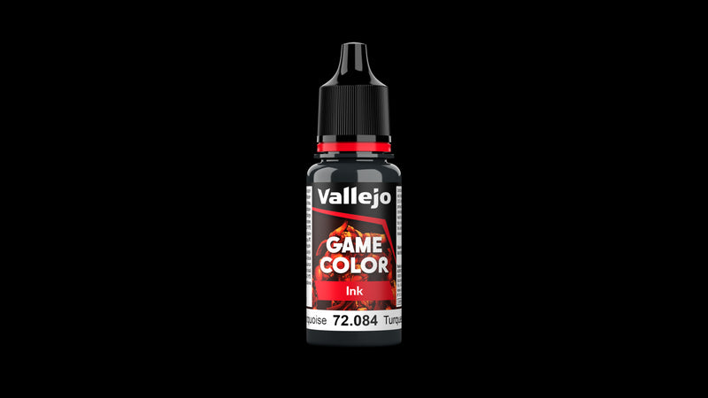 Vallejo Game Color Ink New Gen 18ml Dark Turquoise Ink