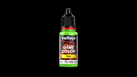 Vallejo Game Color Fluo New Gen 18ml Fluorescent Green