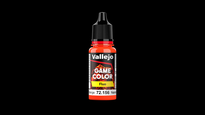 Vallejo Game Color Fluo New Gen 18ml Fluorescent Orange