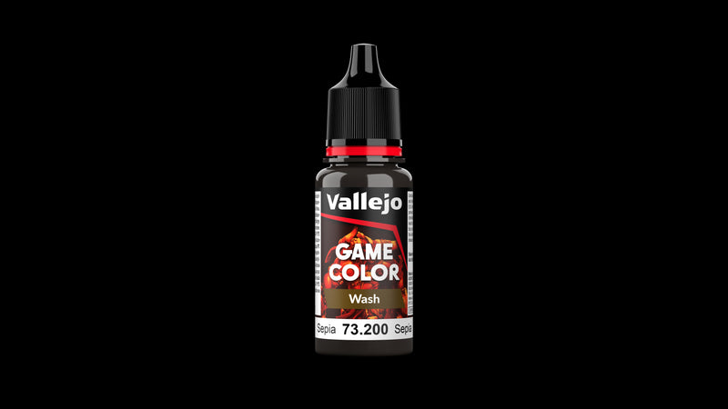 Vallejo Game Color Wash New Gen 18ml Sepia Wash