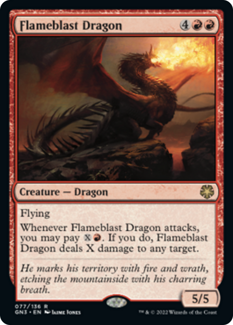 Flameblast Dragon [Game Night: Free-for-All]