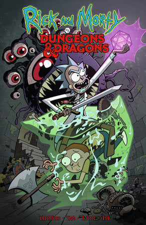 Book Rick and Morty vs D&D Graphic Novel