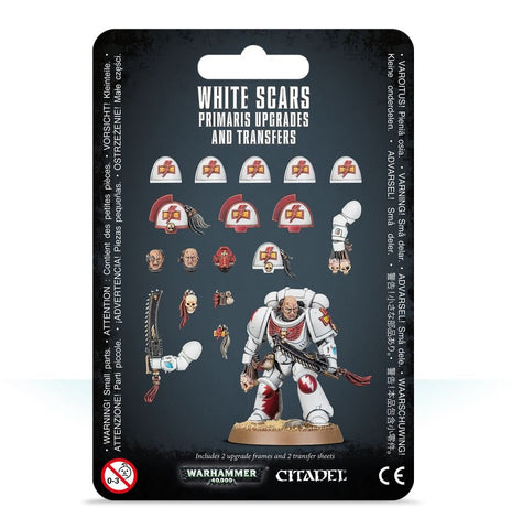 GW Warhammer 40K White Scars Primaris Upgrades And Transfers