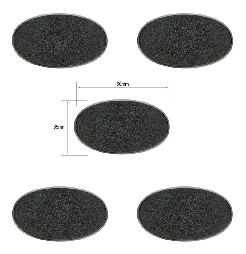 GW Base Oval 60x35mm Bulk (Single Base)