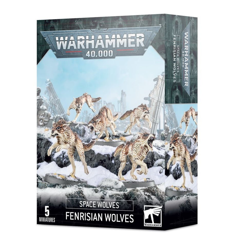 GW Warhammer 40K Space Wolves Fenrisian Wolves