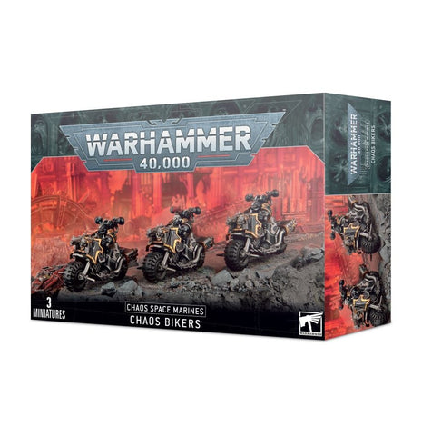 GW Warhammer 40K Chaos Space Marines Chaos Bikers