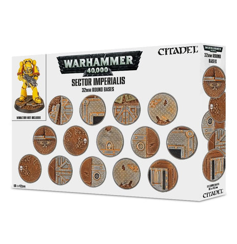 GW Base Sector Imperialis 32mm Bases