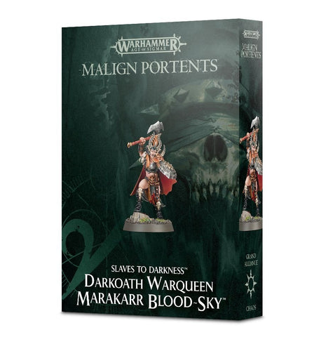 GW Age of Sigmar Slaves To Darkness Darkoath Warqueen Marakarr Blood-Sky