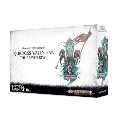 GW Age of Sigmar Nighthaunt Kurdoss Valentian, The Craven King