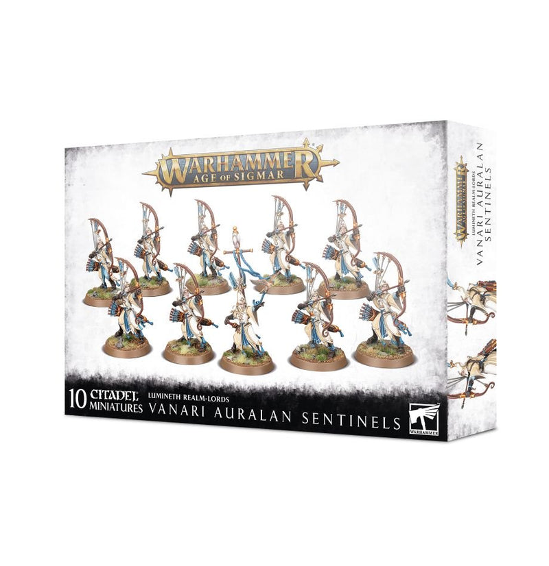 GW Age of Sigmar Lumineth Realm-Lords Vanari Auralan Sentinels